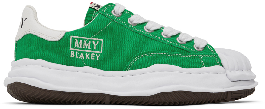 Miharayasuhiro: Green Blakey Sneakers | SSENSE