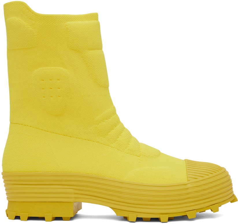 Camperlab Yellow Traktori Boots In Bright Yellow