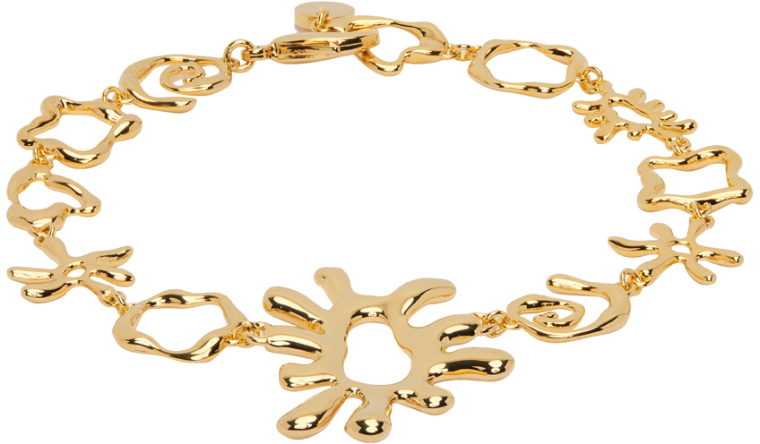 Jacquemus Gold 'Le Bracelet de Cheville' Bracelet