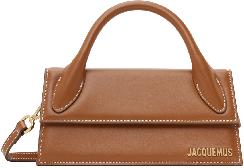 Jacquemus Tan Le Papier 'le Chiquito Long' Bag In 810 Light Brown