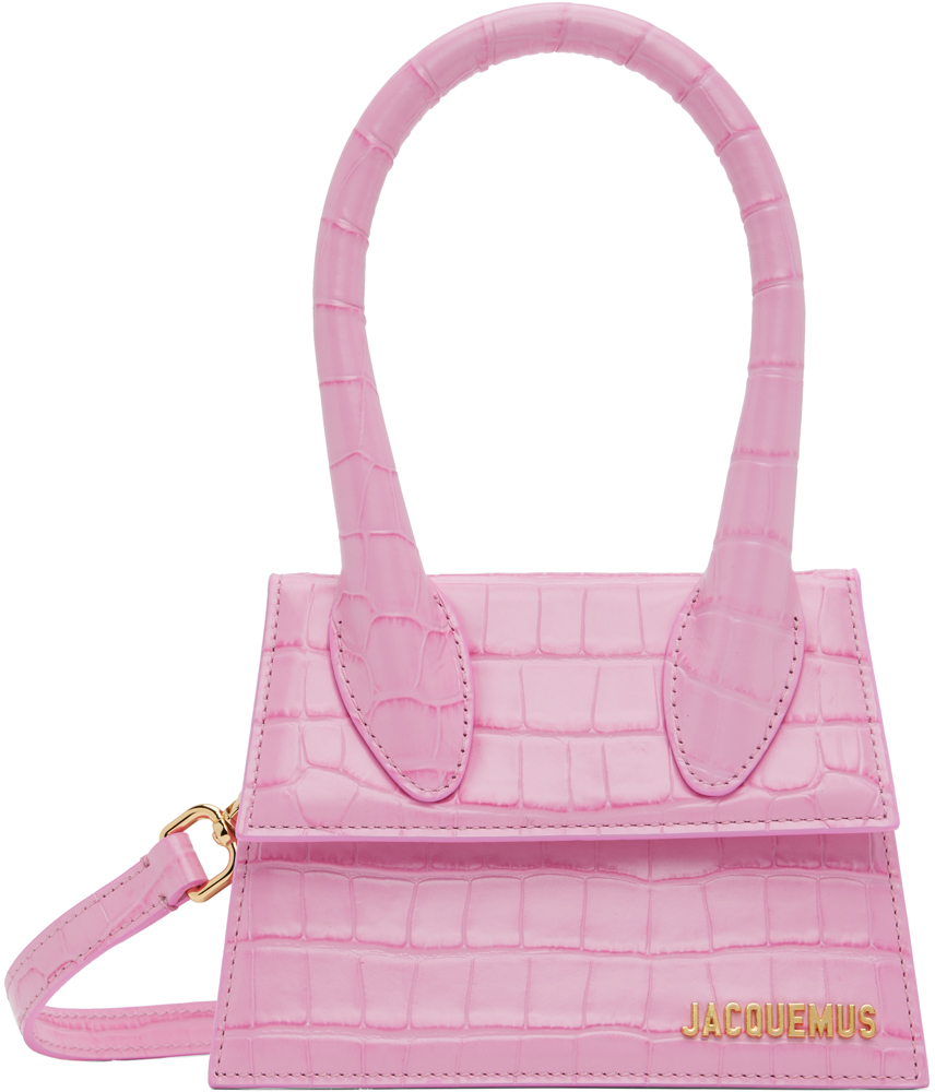 Jacquemus Pink 'le Chiquito Moyen' Bag In 430 Pink