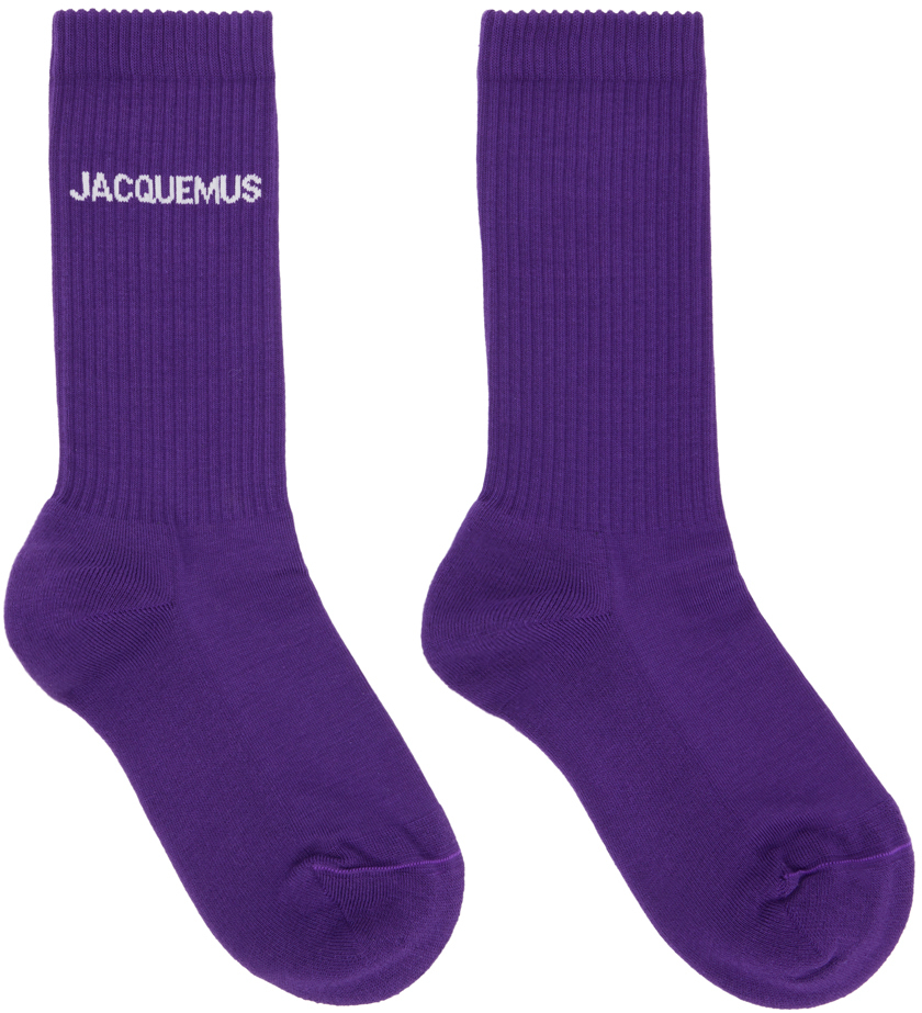 Jacquemus Purple 'Les Chaussettes Jacquemus' Socks