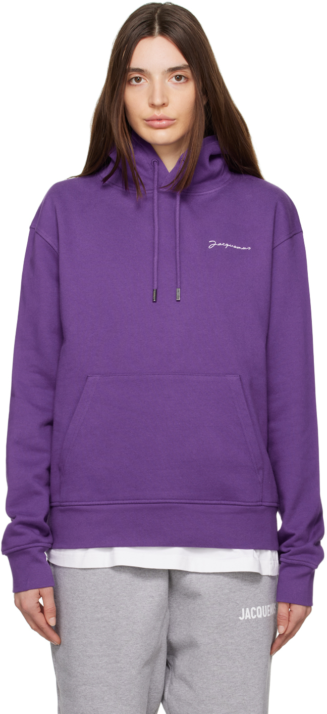 Jacquemus Brode Sweatshirt In Purple
