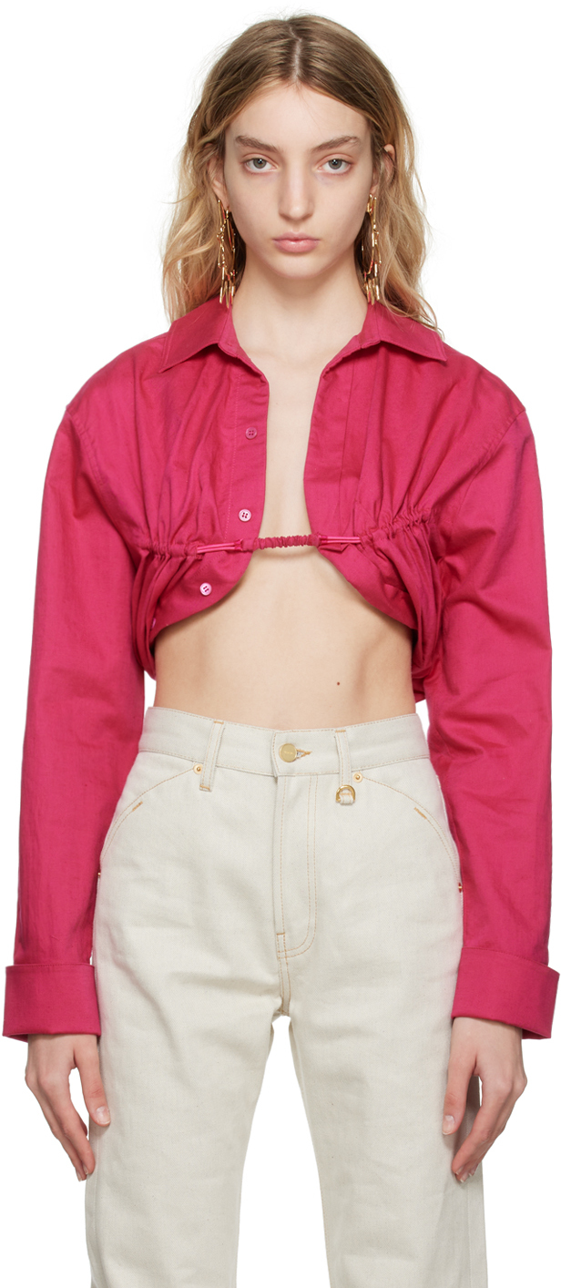 Pink Le Raphia 'La Chemise Machou' Shirt