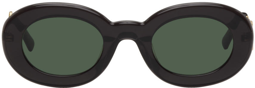 Jacquemus Black Le Raphia 'Les Lunettes Pralu' Sunglasses