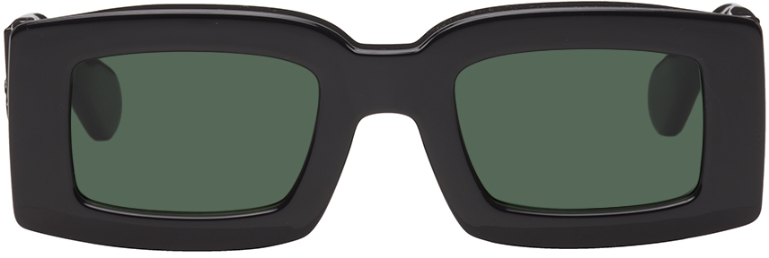 Jacquemus: Le Raphiaコレクション ブラック Les Lunettes Tupi