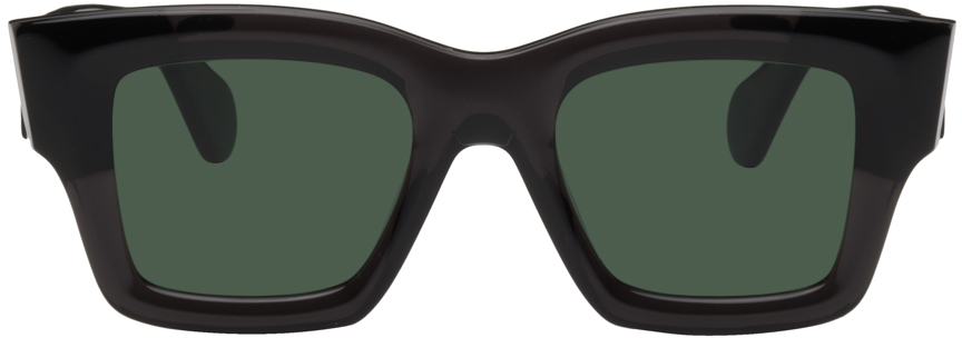 Jacquemus Square Frame Sunglasses In 90 Multi-black