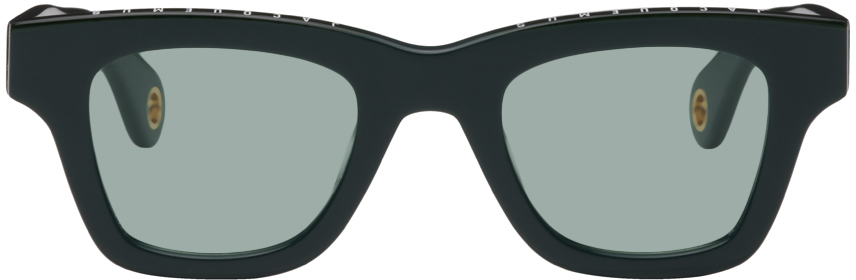 Jacquemus Green Le Raphia 'Les Lunettes Nocio' Sunglasses