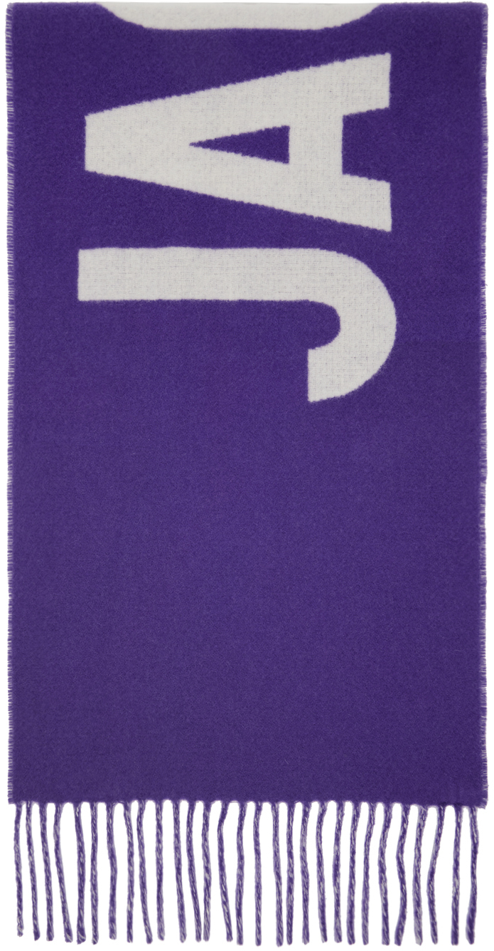 Jacquemus Purple Le Papier 'l'écharpe ' Scarf In 60 Multi Purple