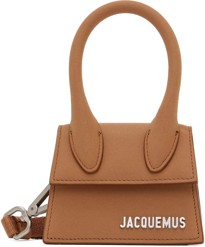 Jacquemus Tan 'le Chiquito Homme' Pouch In 810 Light Brown