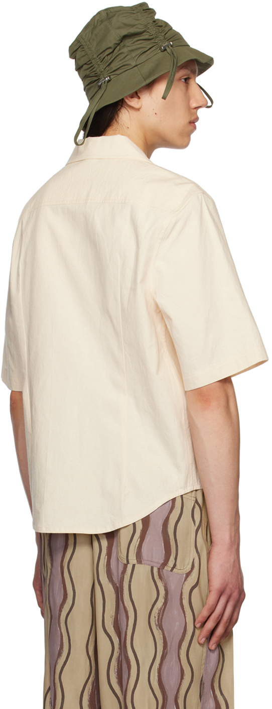 Jacquemus La Chemise Cordao In 110 Off-white