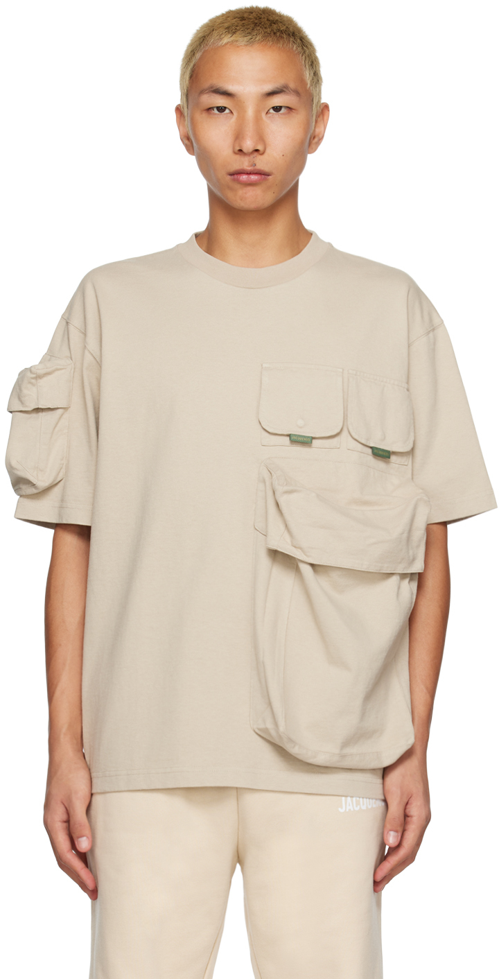 Jacquemus Khaki 'Le Bolso' T-Shirt