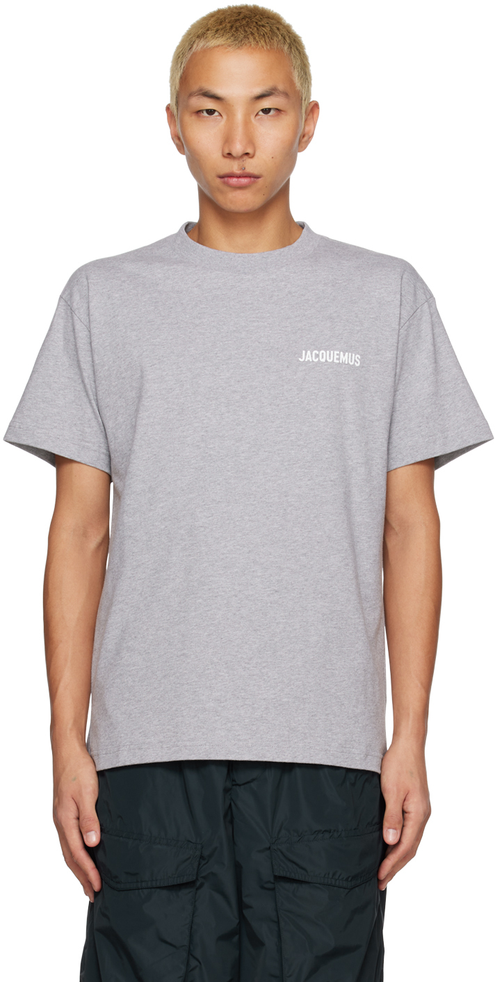 Jacquemus Gray 'Le T-Shirt Jacquemus' T-Shirt