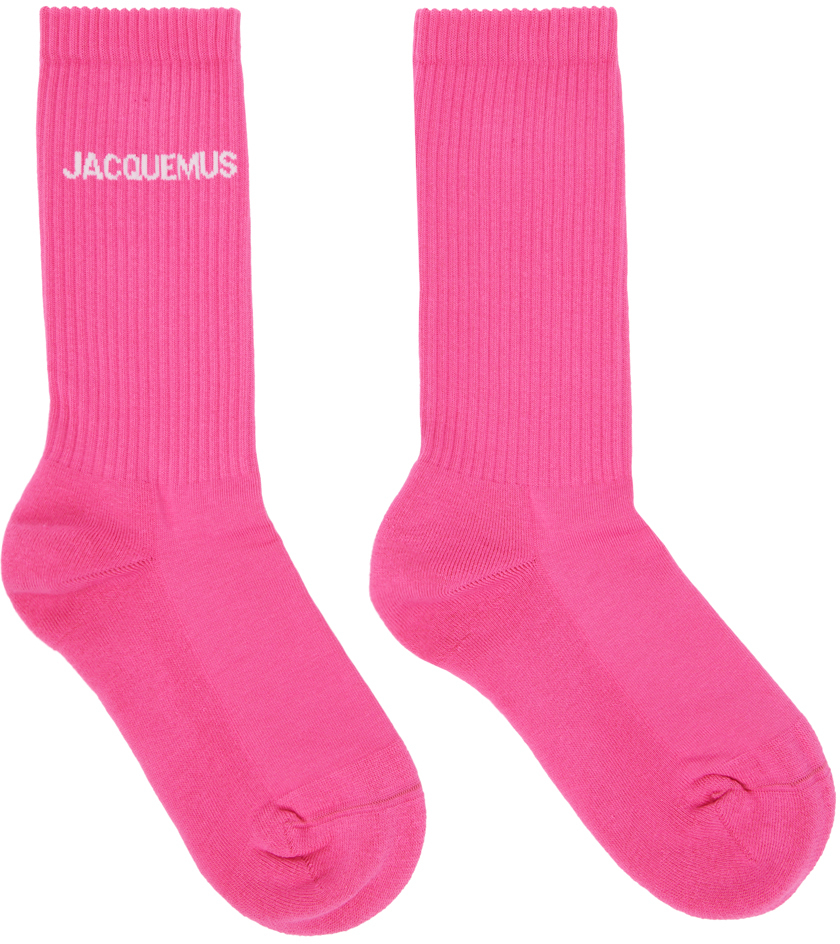 Jacquemus Pink 'Les Chaussettes Jacquemus' Socks