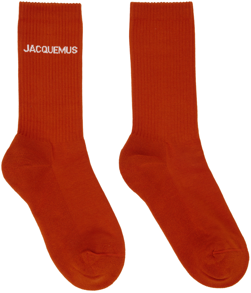 Jacquemus Orange 'Les Chaussettes Cuca' Socks