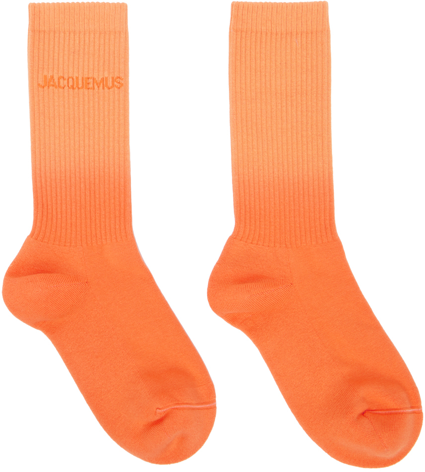 Jacquemus Orange 'Les Chaussettes Moisson' Socks