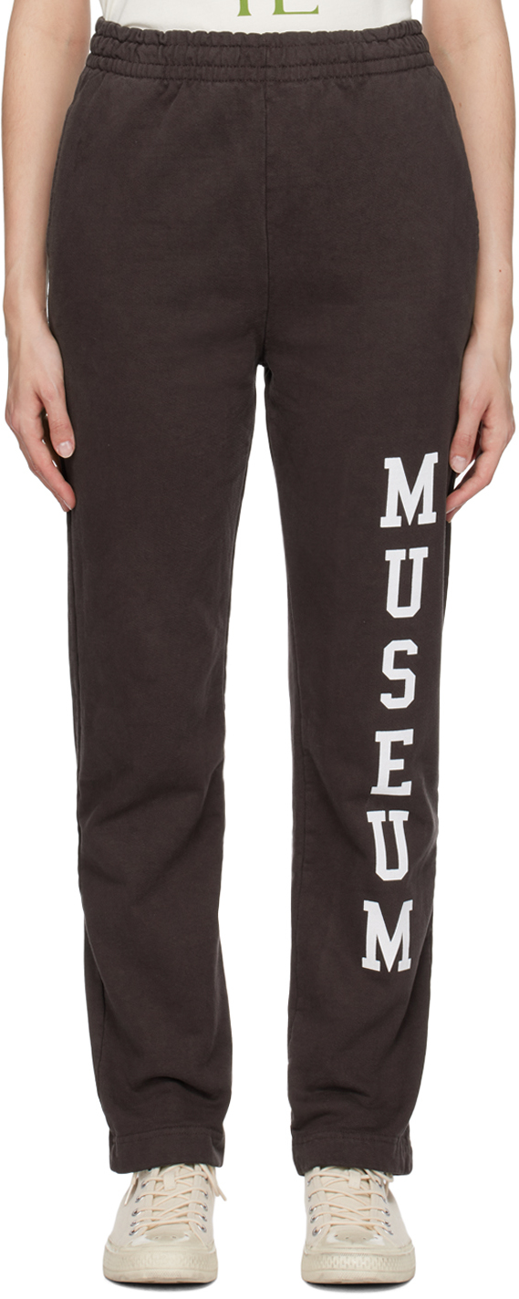 Museum Of Peace And Quiet Brown Varsity Lounge Pants