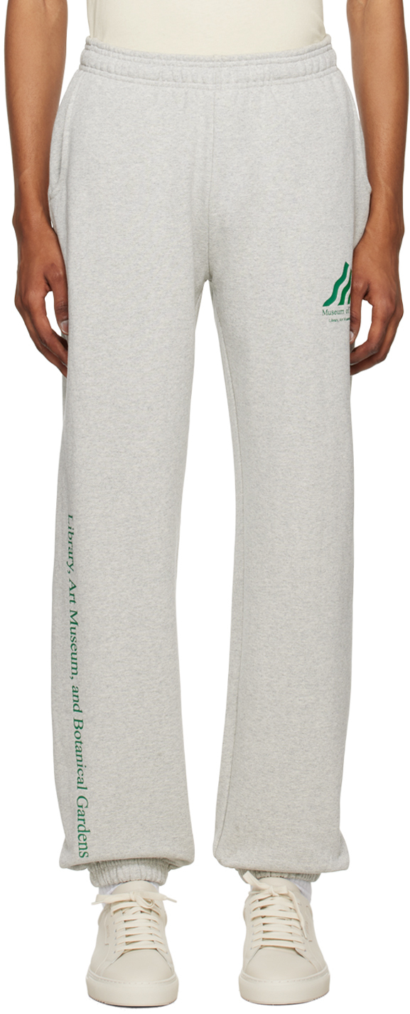 Museum Of Peace And Quiet Gray Library Sweatpants In Heather