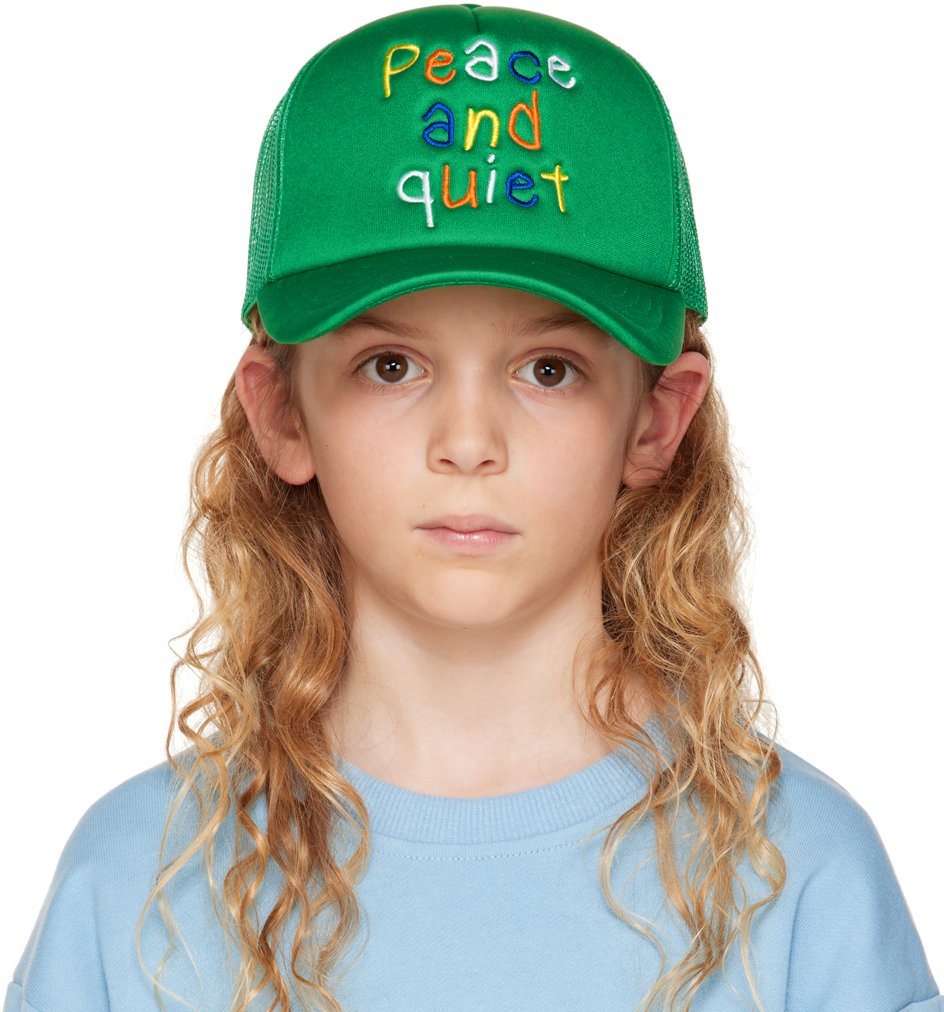 Museum of Peace & Quiet SSENSE Exclusive Kids Green Scribble