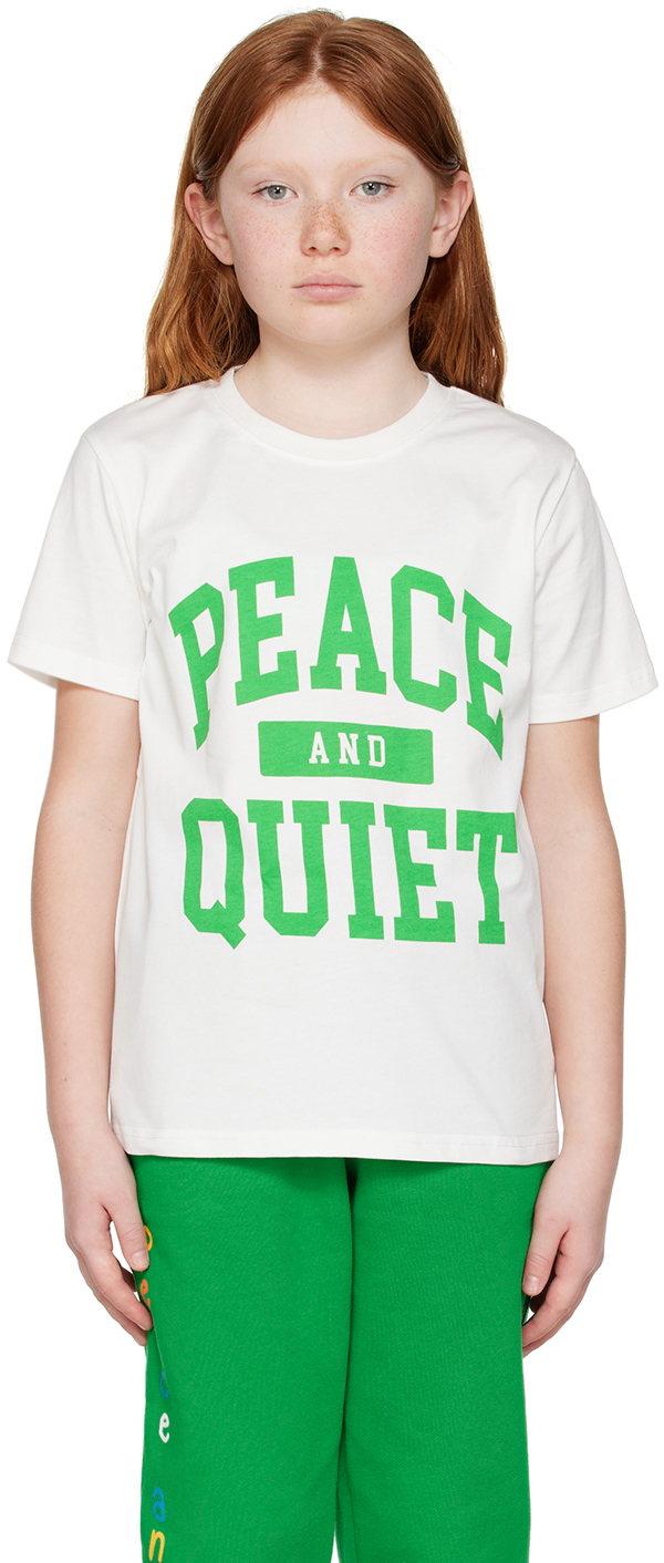 Museum Of Peace And Quiet Babies' Ssense Exclusive Kids White T-shirt