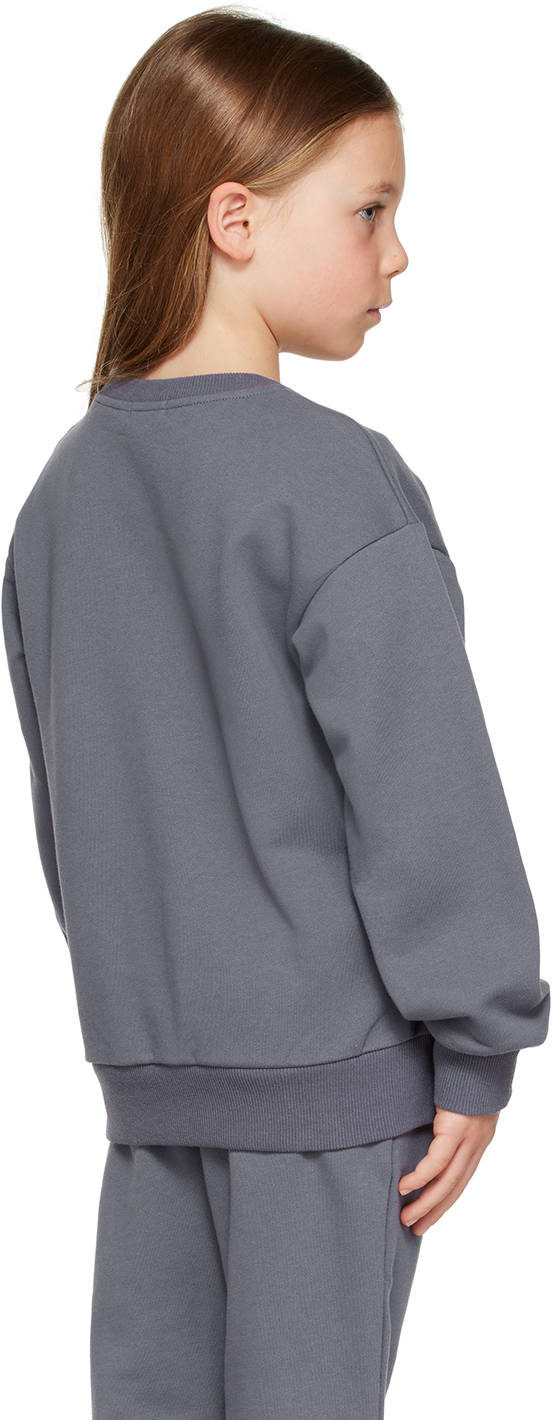 Museum Of Peace And Quiet Ssense Exclusive Kids Navy Sweatshirt In Navy
