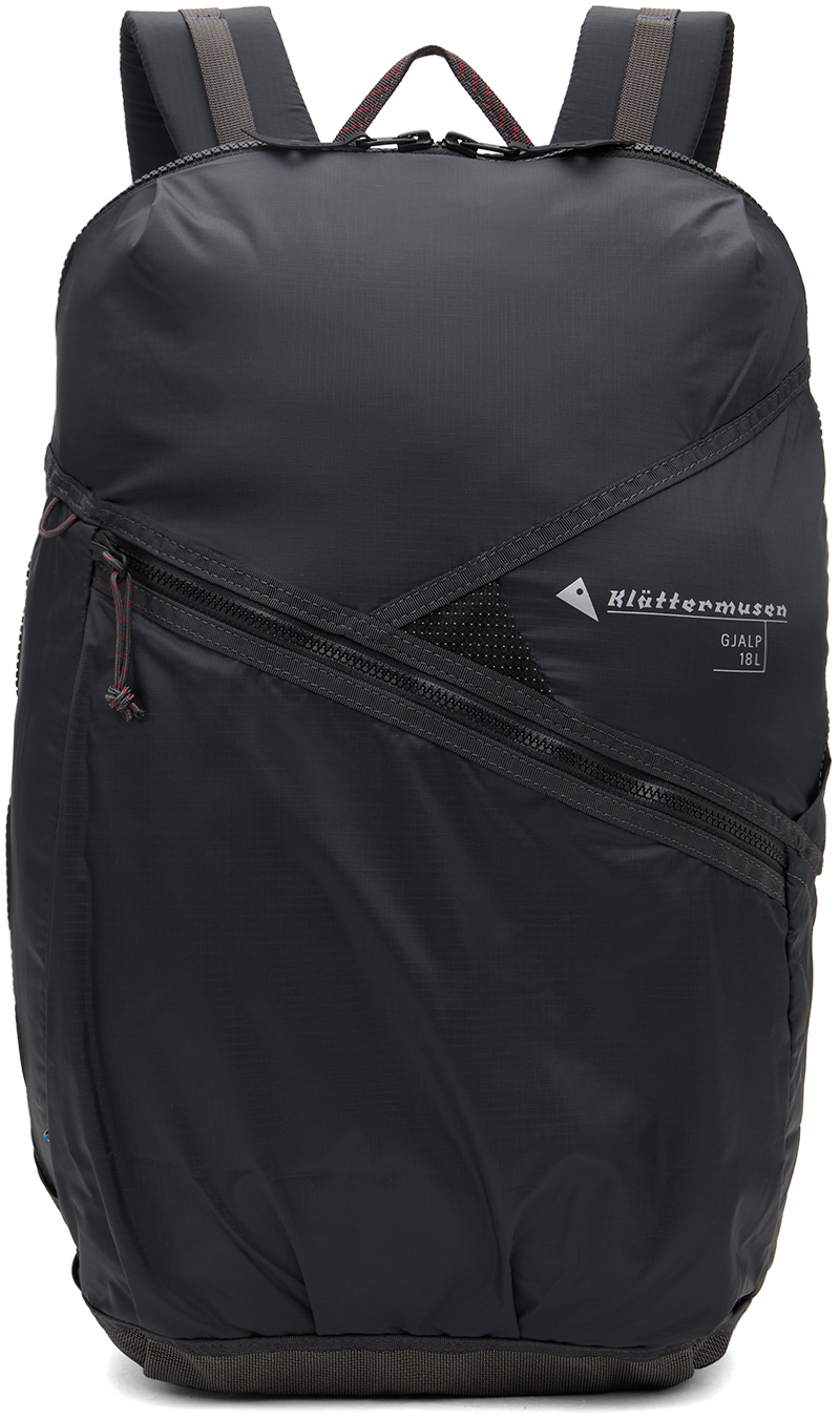 Klättermusen Black Gjalp 18L Backpack | Smart Closet