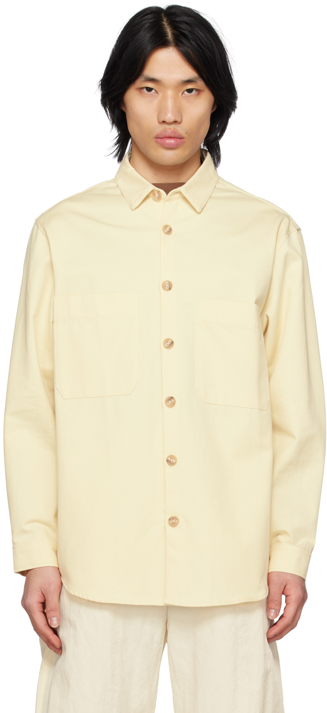 King & Tuckfield Yellow Patch Pocket Shirt