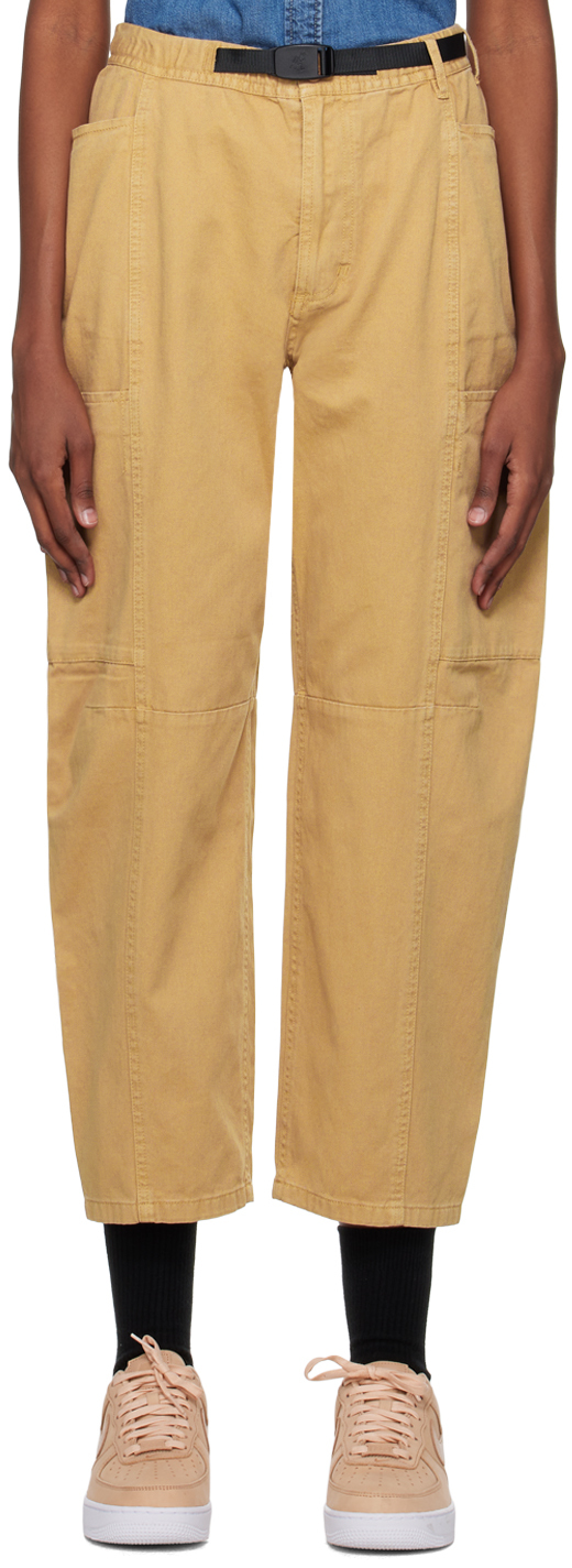 Gramicci Beige Voyager Pants In Chino