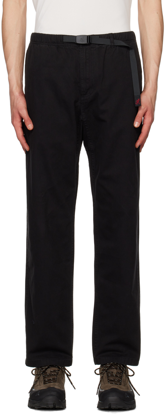 Black Relaxed-Fit Trousers by Gramicci on Sale