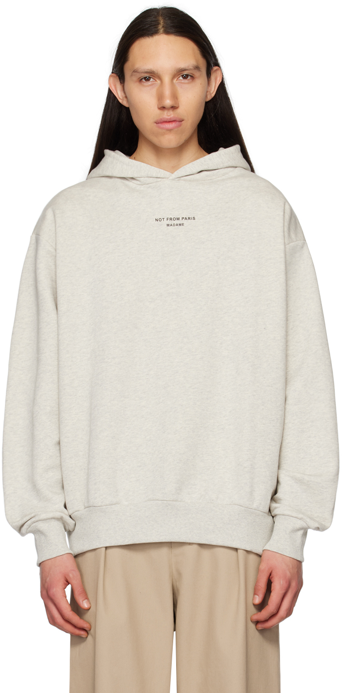 DRÔLE DE MONSIEUR GRAY 'LE HOODIE SLOGAN' HOODIE