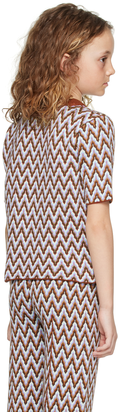 Misha And Puff Kids Multicolor Cale T-shirt In Provence Tempo 528
