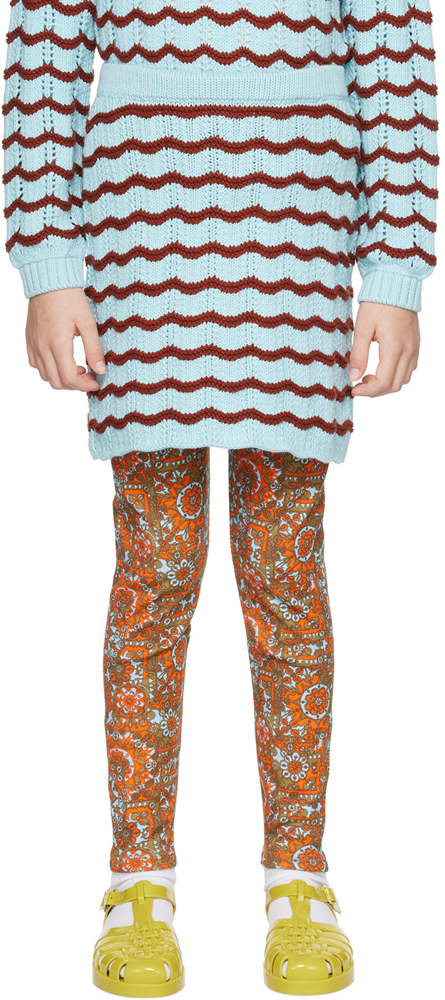 Misha And Puff Kids Blue Rio Skirt In Tide Pool 451