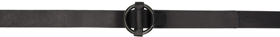 Yohji Yamamoto metallic-buckle belt | Smart Closet