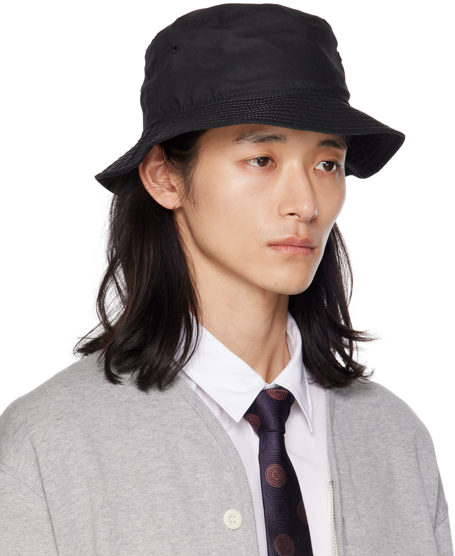 Yohji Yamamoto Black Tuck Flat Cap | Smart Closet