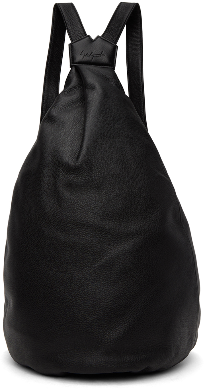 Yohji Yamamoto Black Discord Y Backpack In 1 Black | ModeSens