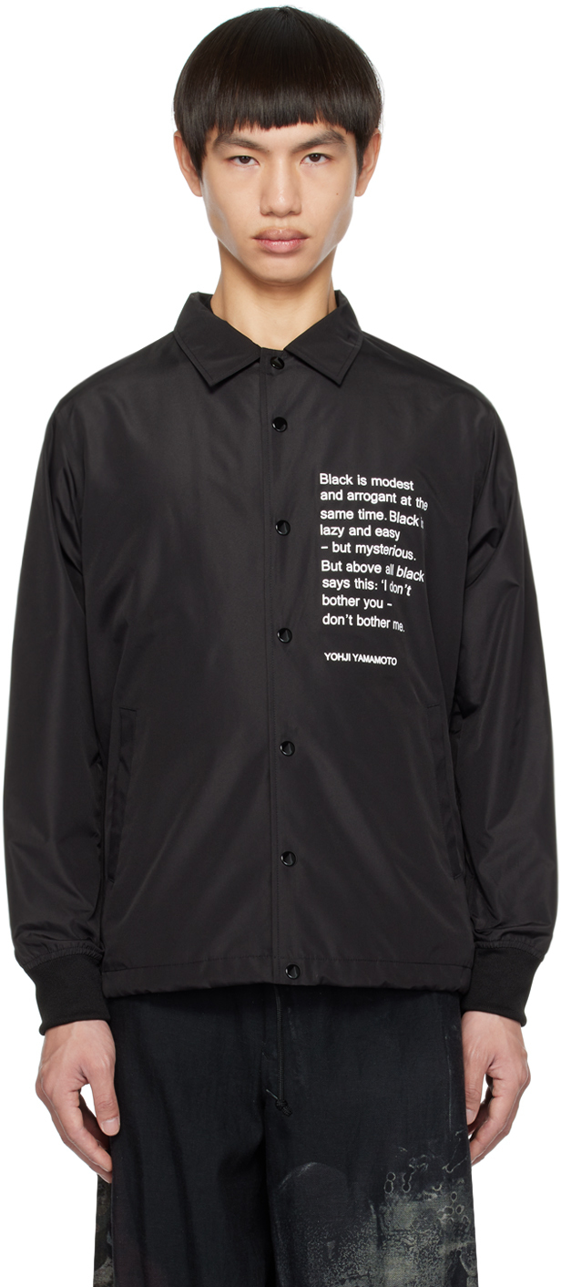 Black New Era Edition Coach Jacket