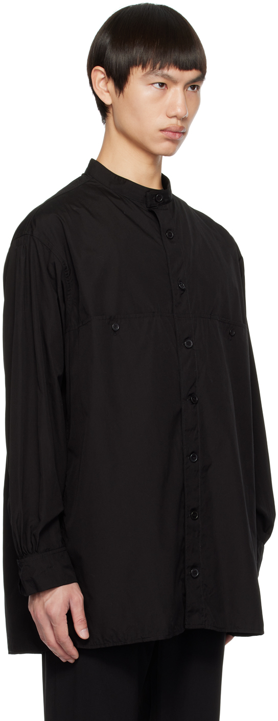 Yohji Yamamoto Black Button Shirt | Smart Closet