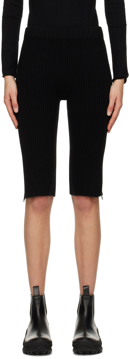 Lisa Yang Black 'the Addie' Shorts In Bl Black