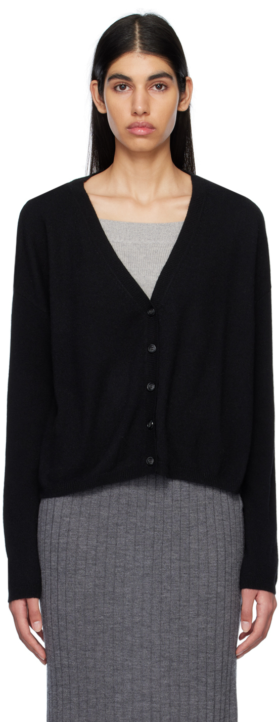 LISA YANG: Black 'The Abby' Cardigan | SSENSE UK