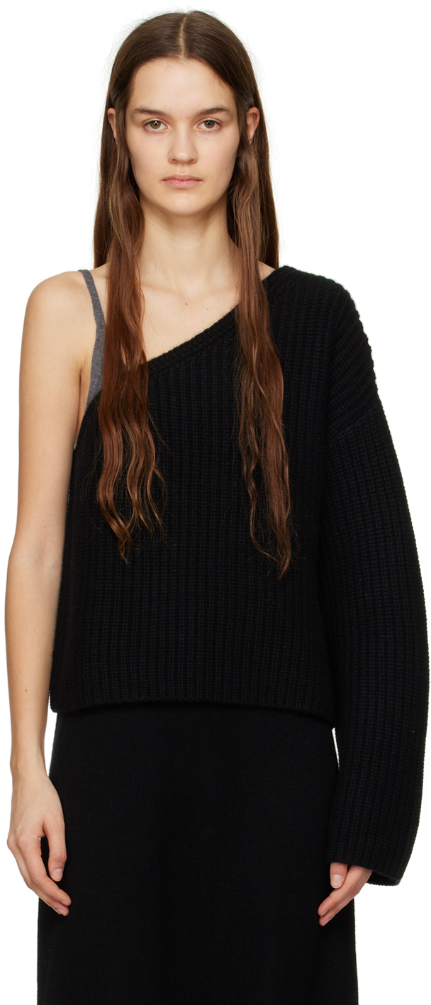 LISA YANG: Black 'The Margit' Sweater | SSENSE