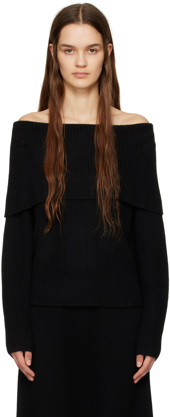 LISA YANG: Black 'The Mikaela' Sweater | SSENSE