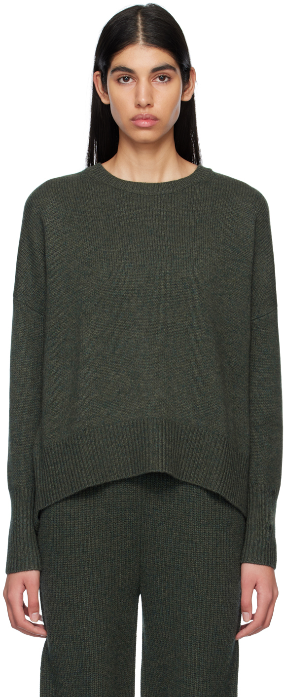 LISA YANG: Khaki 'The Mila' Sweater | SSENSE