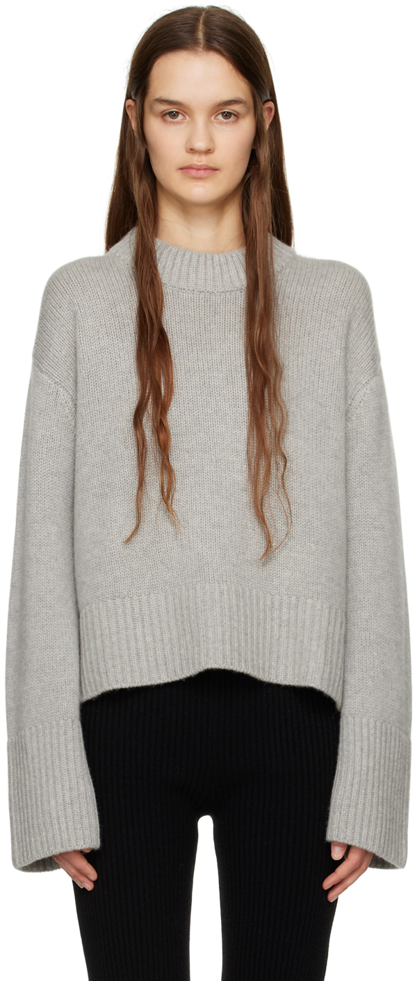 LISA YANG Gray 'The Sony' Sweater
