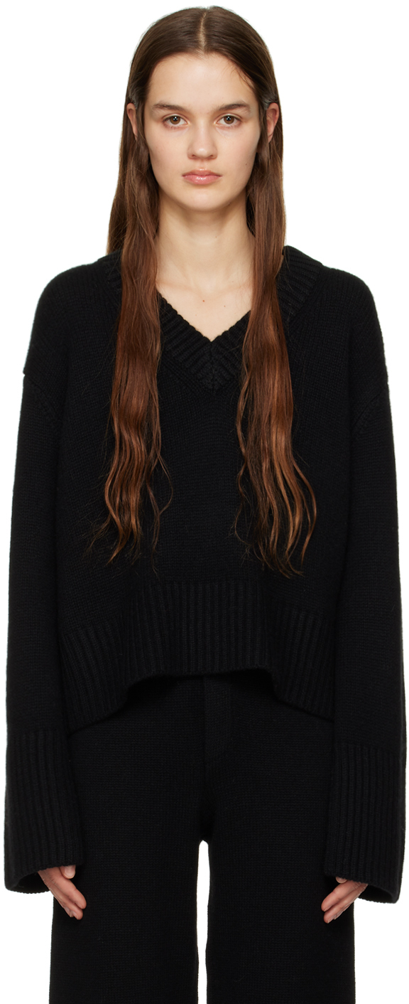 LISA YANG Black 'The Aletta' Sweater