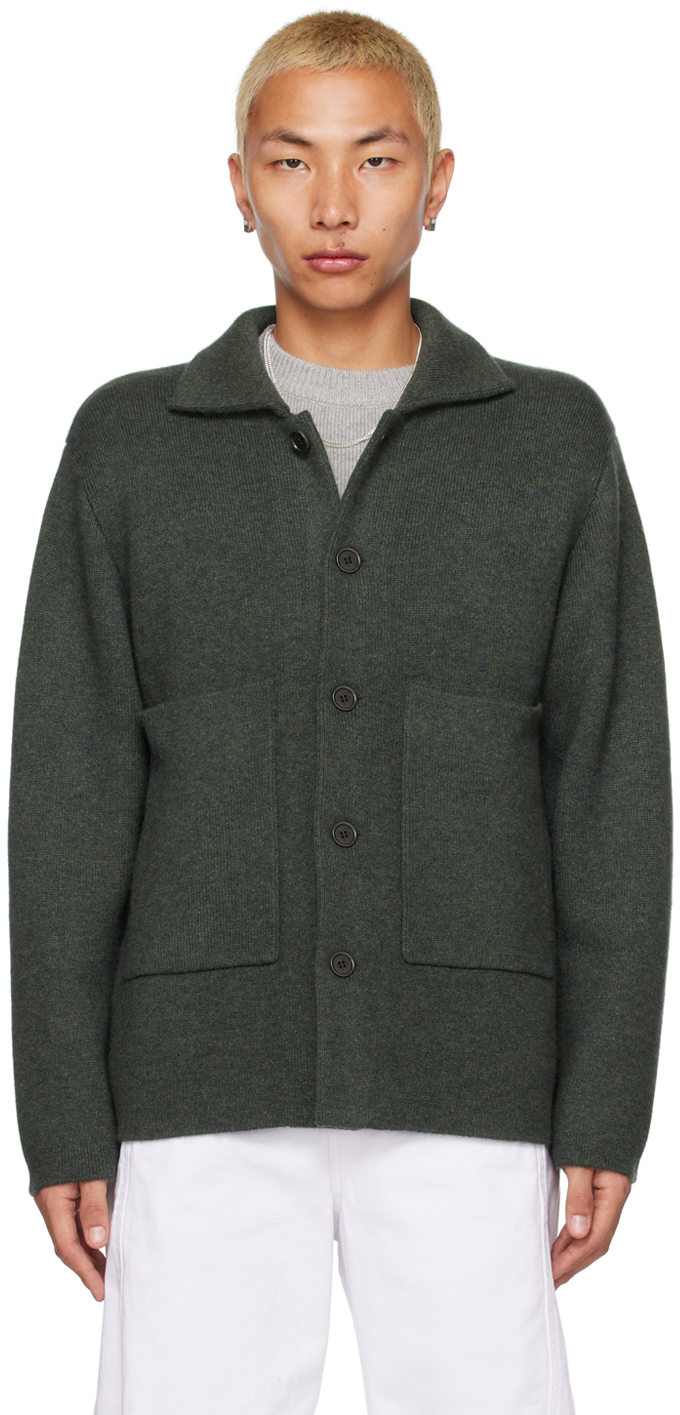 Lisa Yang Green 'the Louis' Jacket In Olive