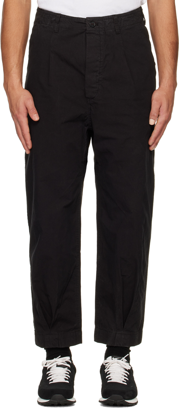 APPLIED ART FORMS ブラック DM11 カーゴパンツ SSENSE 日本