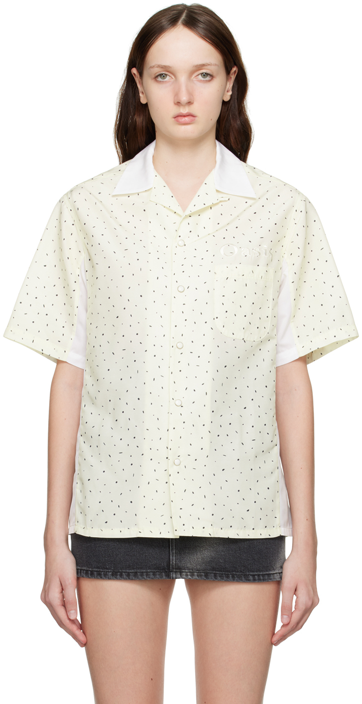 Kijun Yellow Embroidered Shirt In Lemon