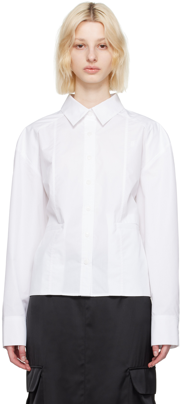 Kijun White Clasp Shirt