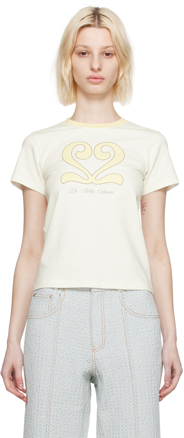 Kijun Off-White Bella Cubana T-Shirt