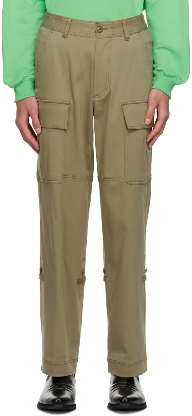 Kijun Ssense Exclusive Khaki Paneled Cargo Pants